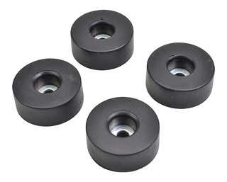 4 x Rubber Feet for Speaker Cabinets or Flightcases Large 38 x 15mm